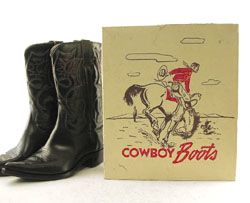 Vintage boots with original box