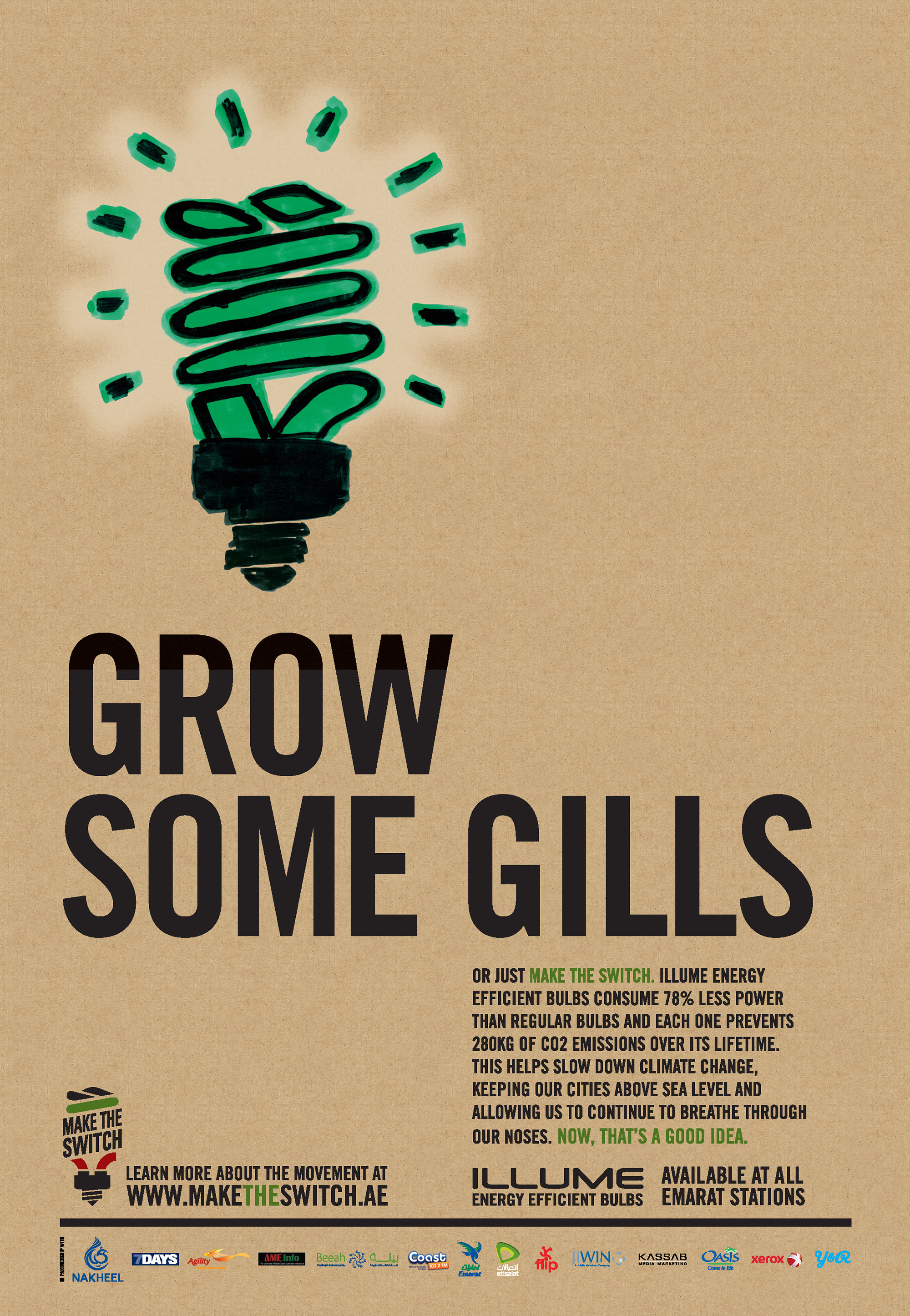Grow some gills.