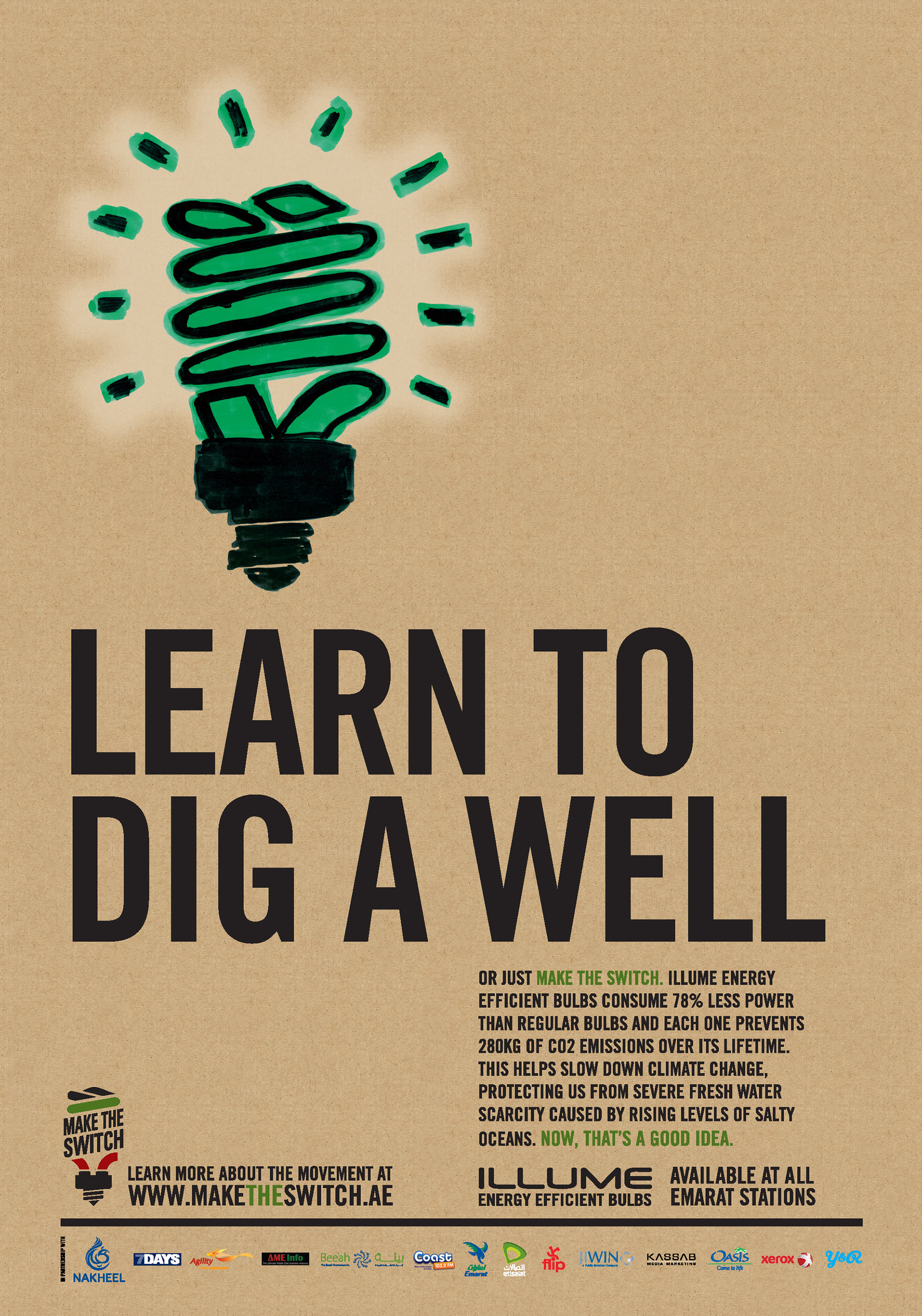 Learn to dig a well.