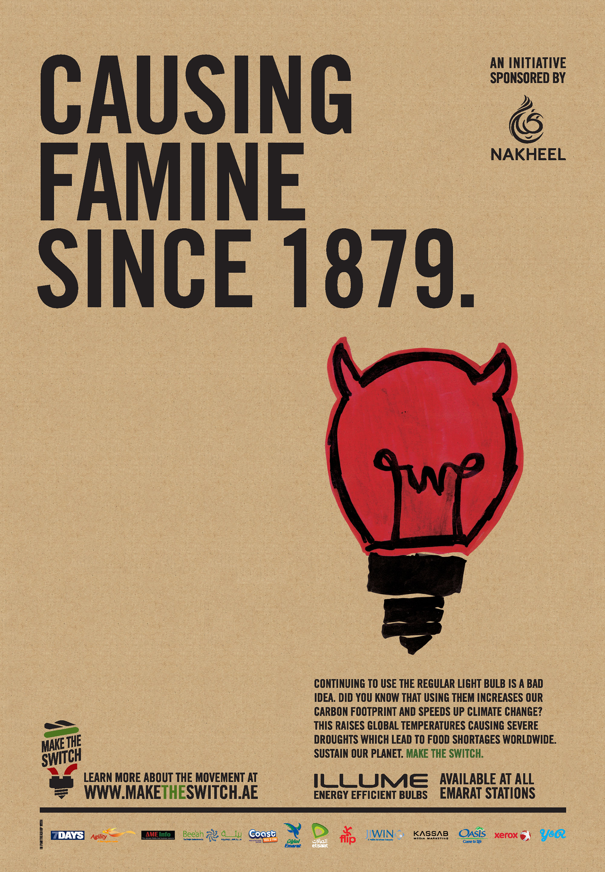 Causing famine since 1879.