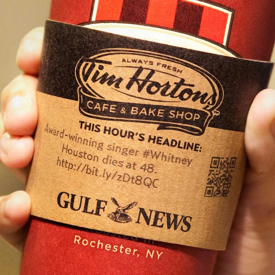 Headline News Cup Sleeve