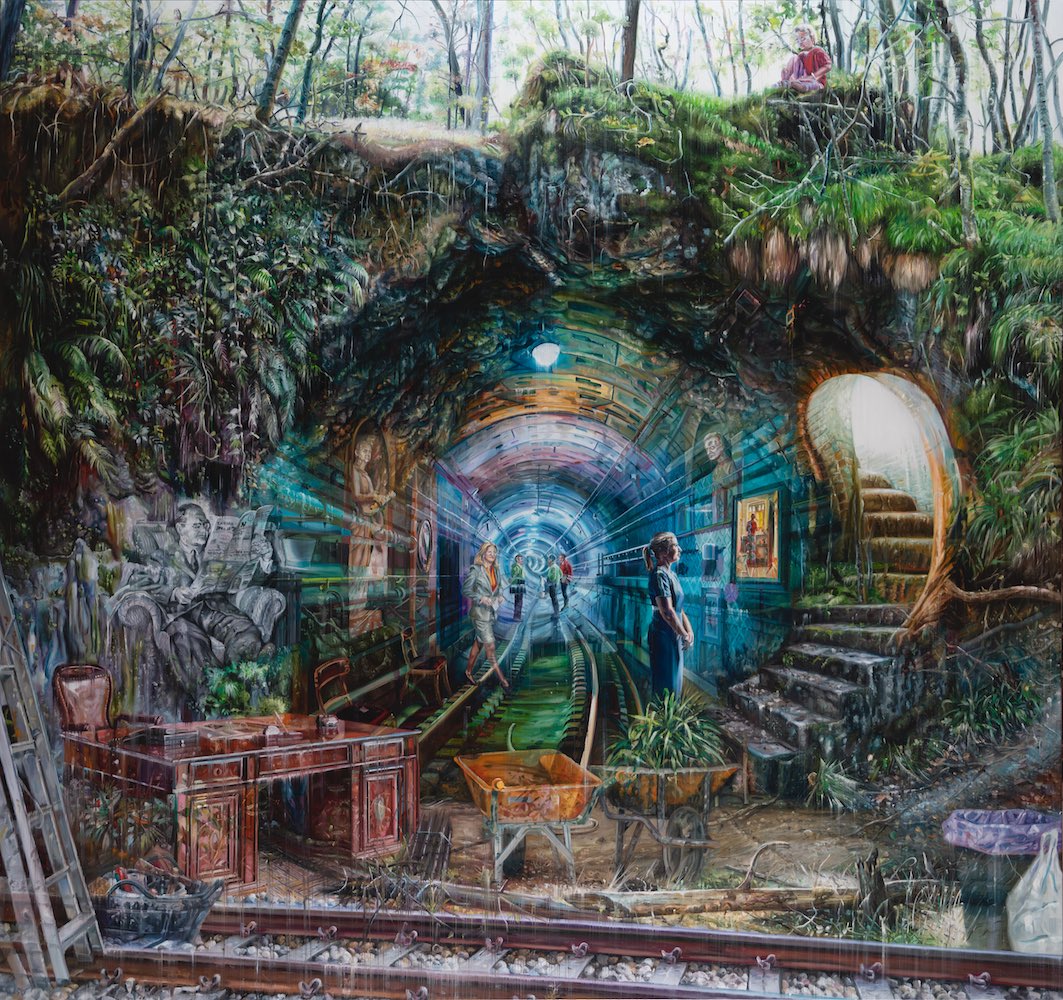 Retfærdigt og realistisk 2018 Ansvar 1998-2018 232x244 cm