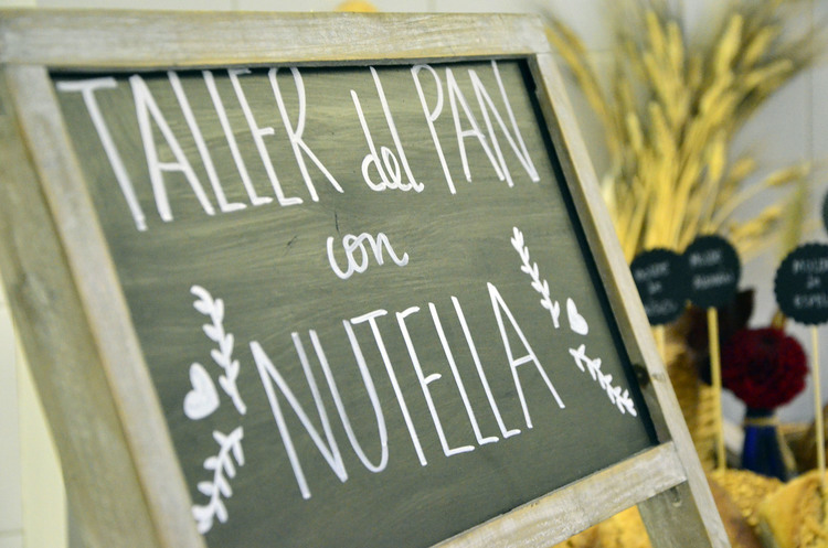 Taller de pan con Nutella