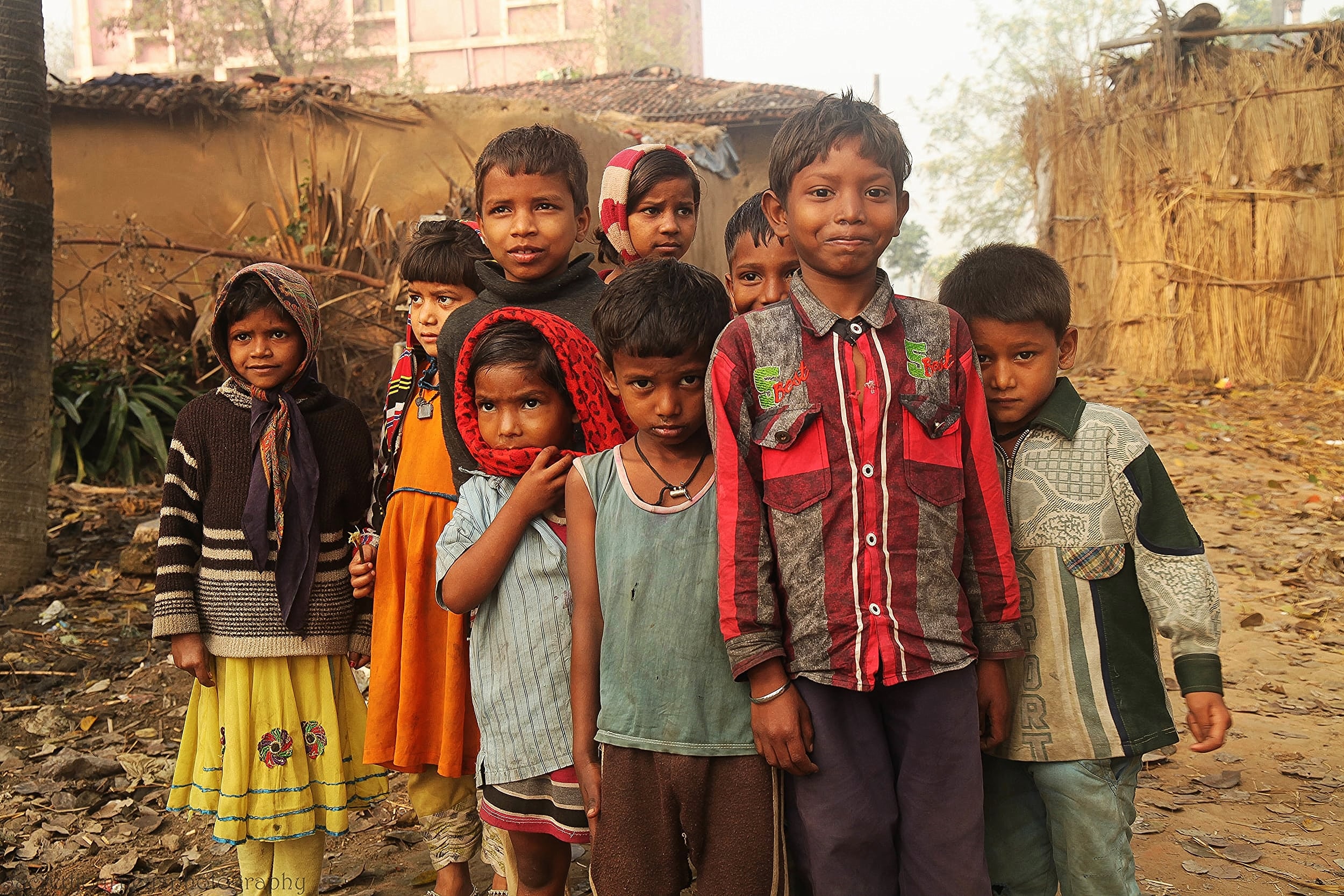  Village Children Bodhgaya 