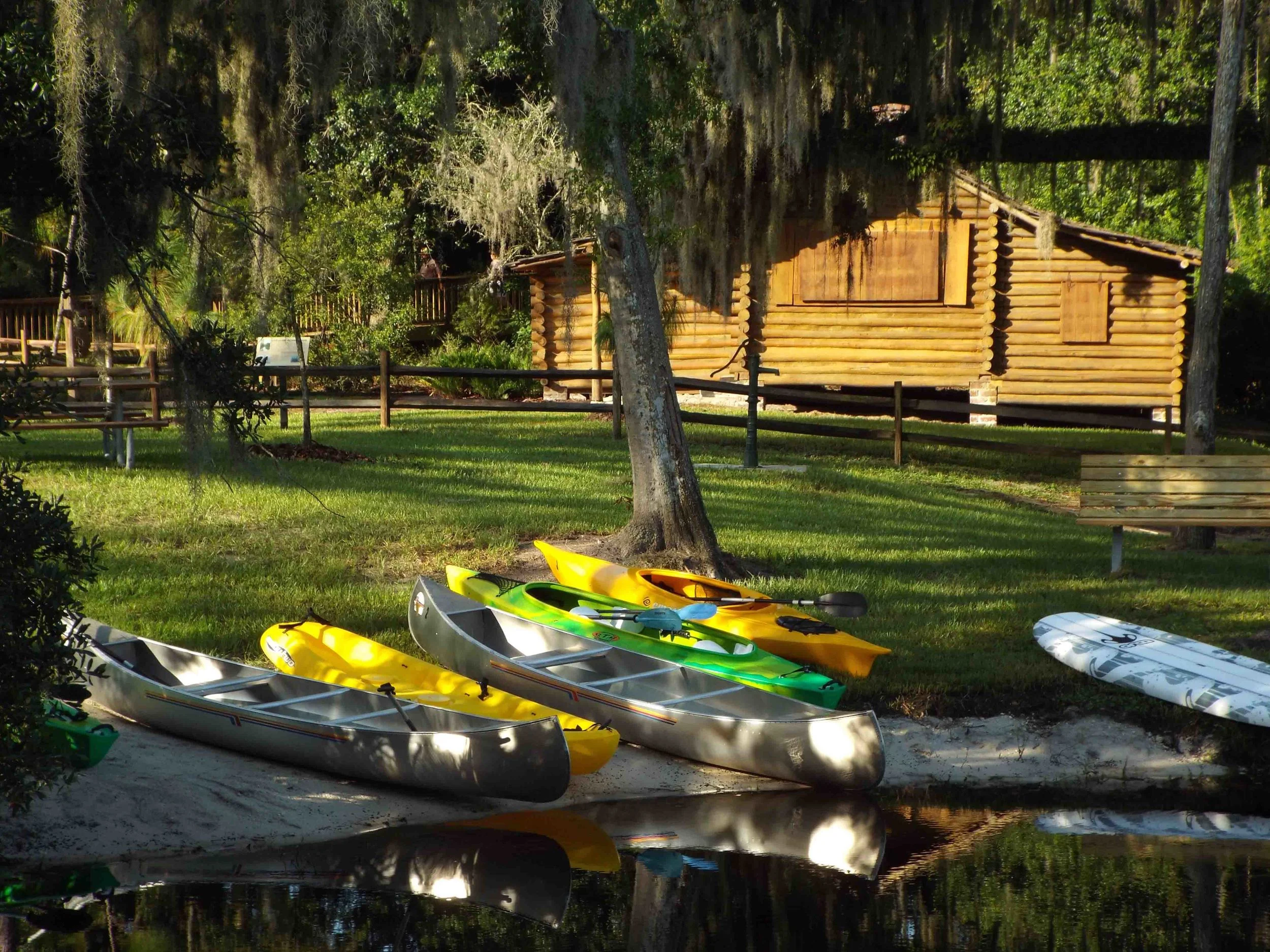 This area now serves as a mixed used for modern recreation enthusiasts and history buffs.