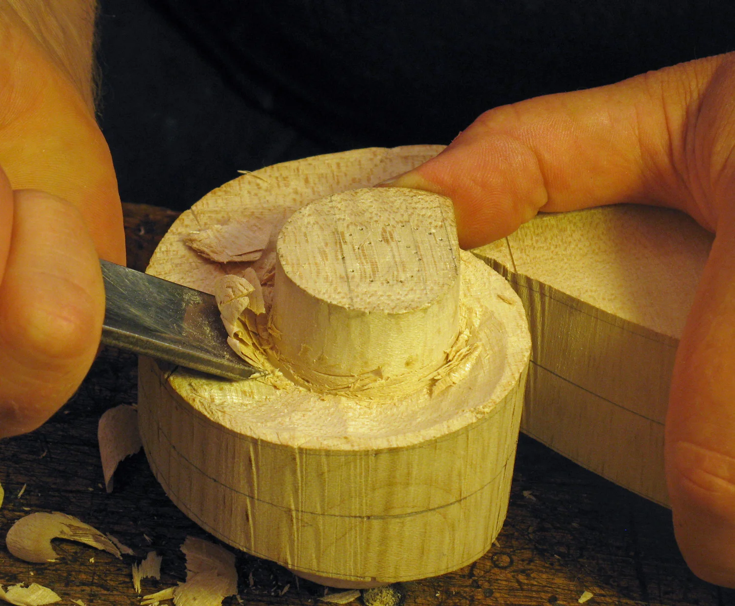 Carving the volute