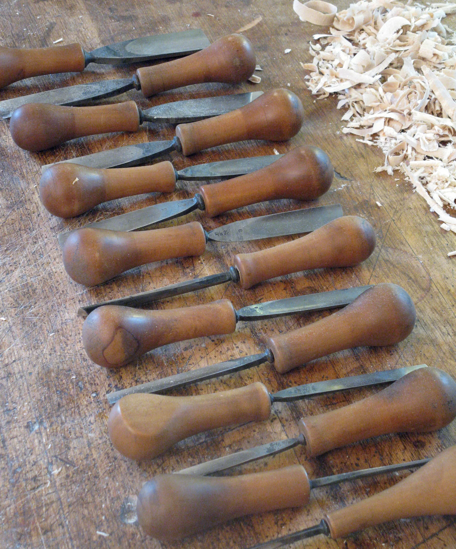 Scroll gouges