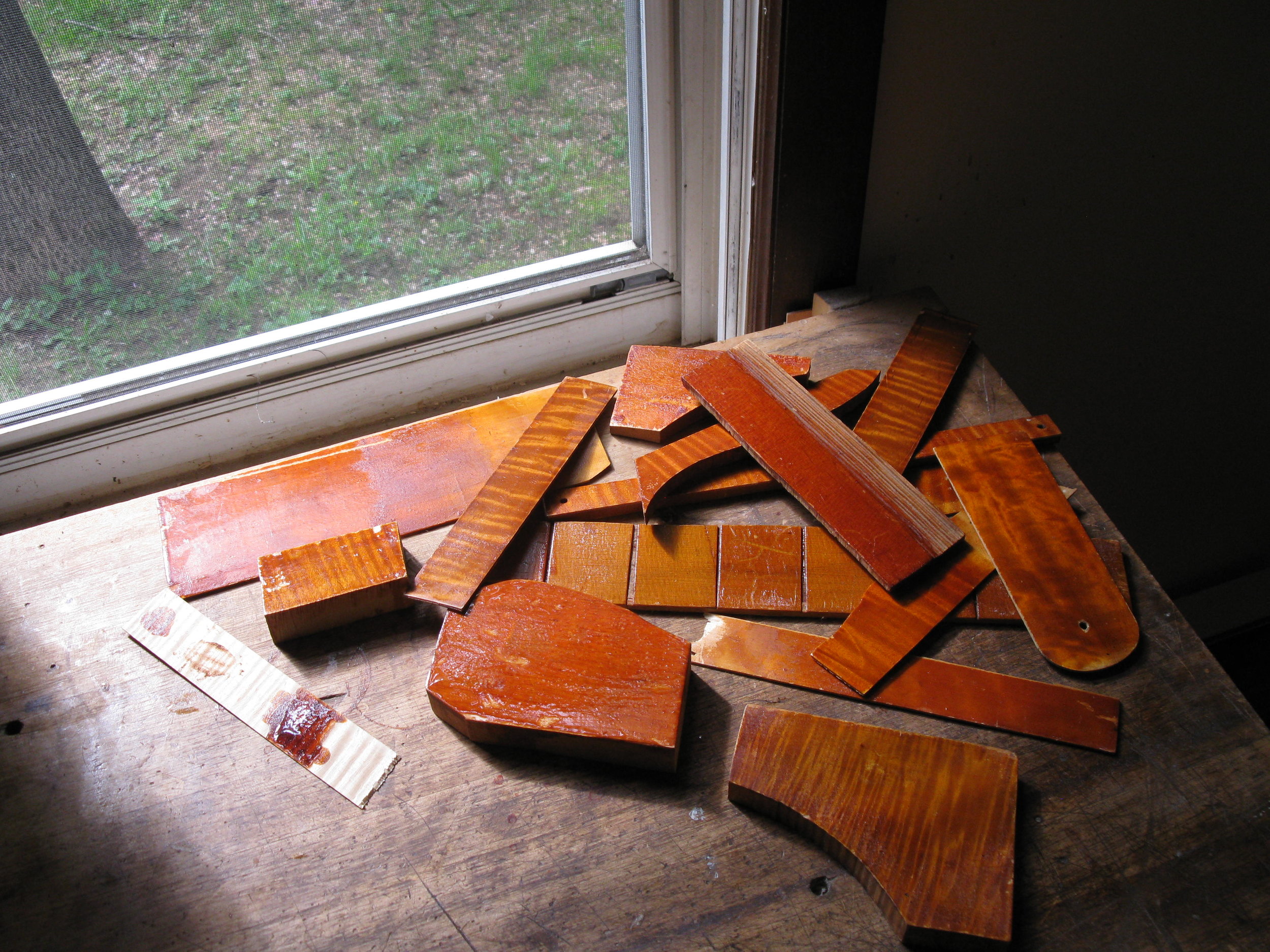 I do test strips for every new batch of varnish.