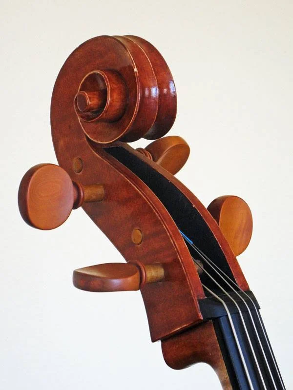 Cello scroll
