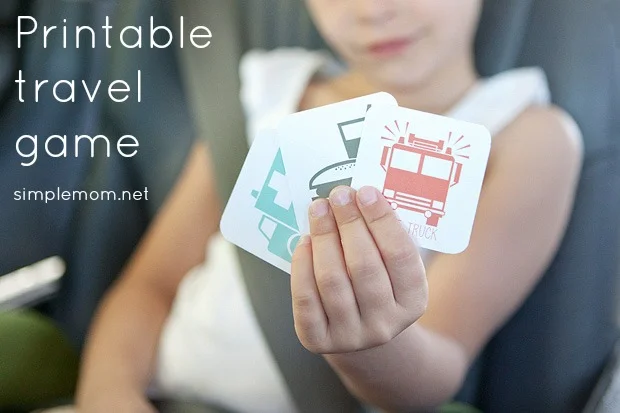 Travel Game by Simple Mom