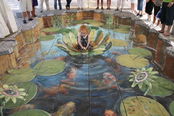 Ilusión 3D - Julian Beever