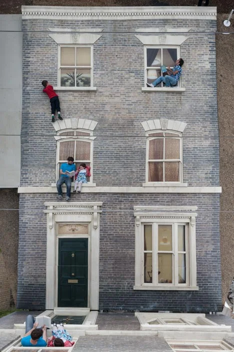 Dalston House by Leandro Erlich { via }