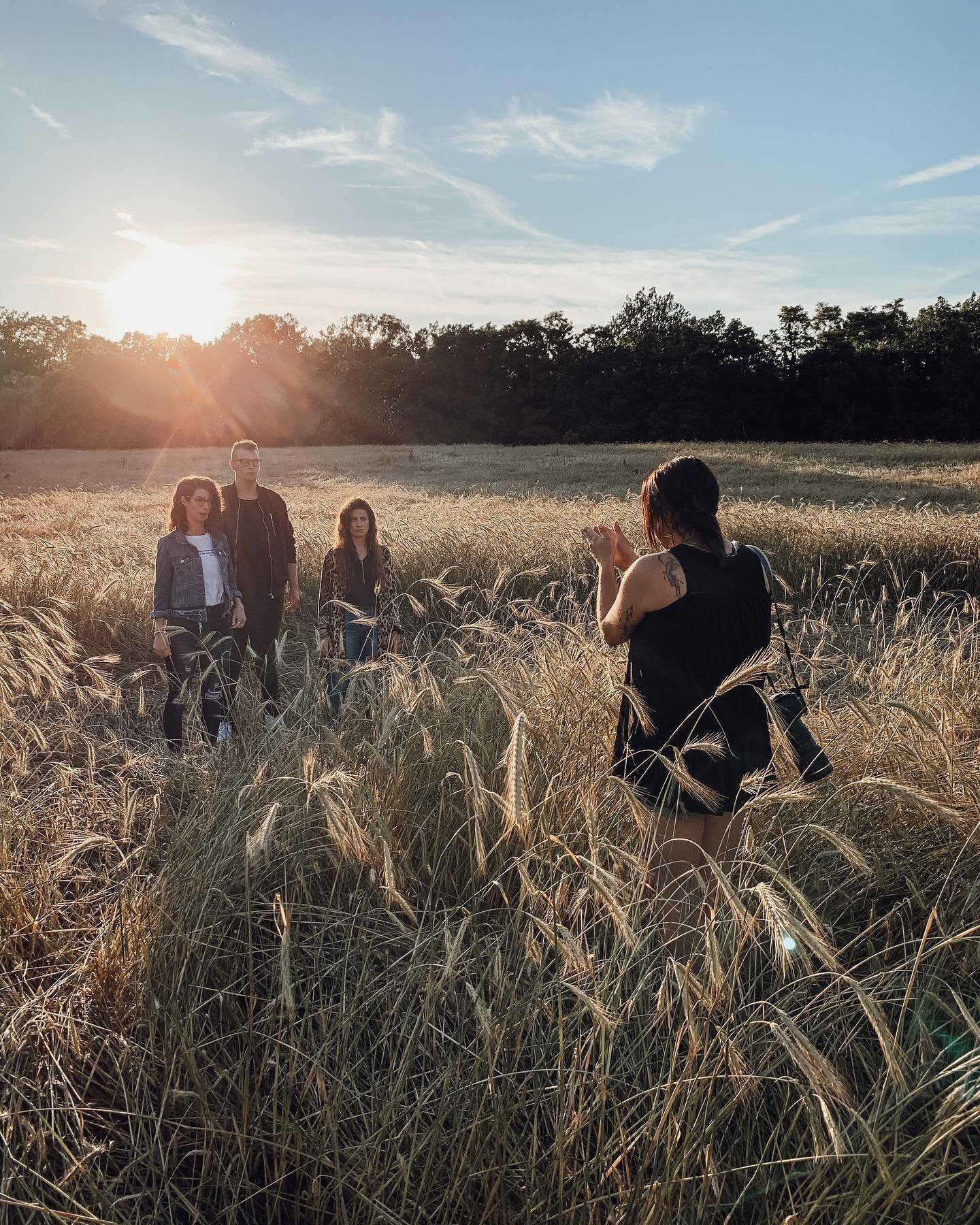 We had a awesome photo shoot tonight! New things coming... 💙 #cityofbright #siblingband #photography #ohio