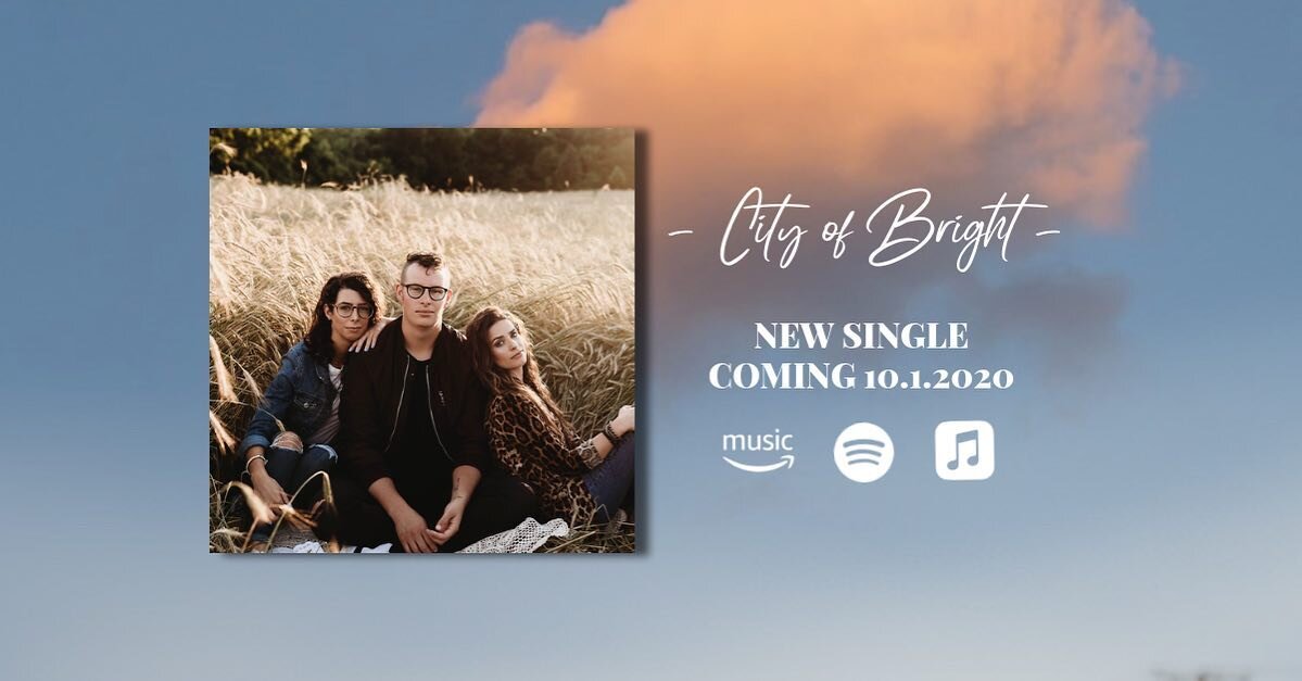 ONE WEEK! Anyone else as excited as we are? ✋ #cityofbright #newmusic #siblingband