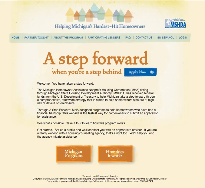 Website for Homeowners