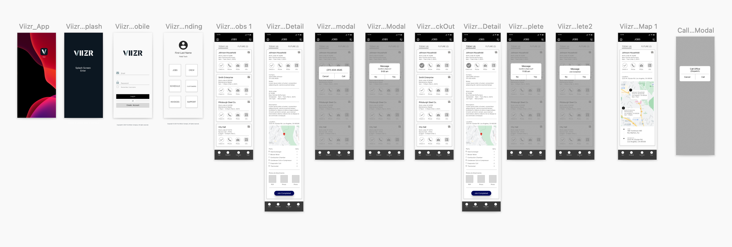 Mobile-Wireframes A
