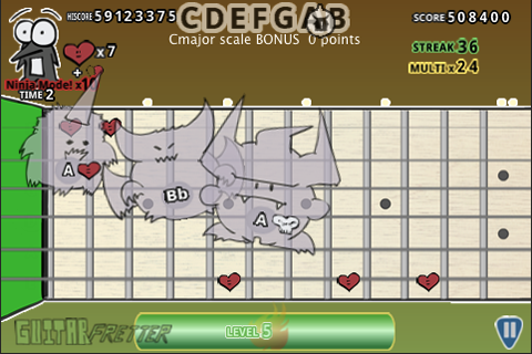 Guitar Fretter 1.3 Release Notes and Gallery