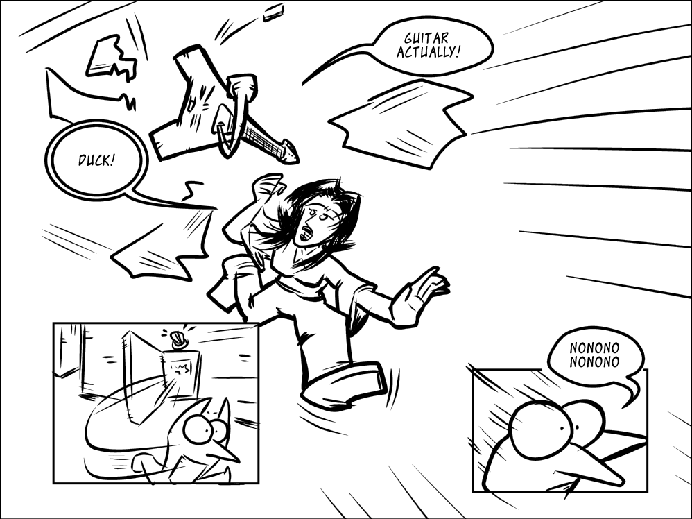10 Finished Pages - My 2011 24 Hour Comic Day Attempt