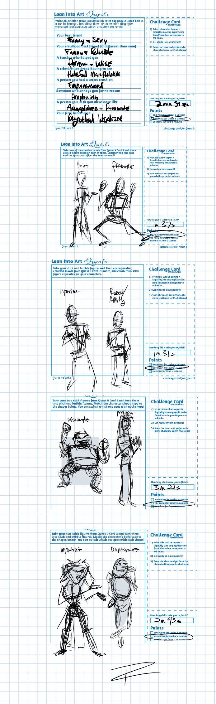 5 worksheets, one big image.