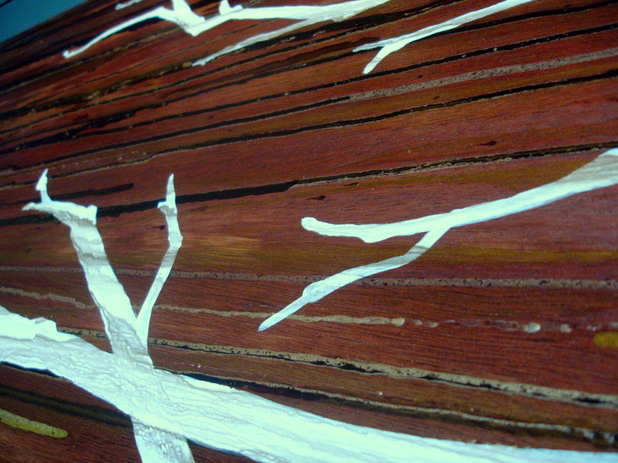 Tree Branch Painting Detail