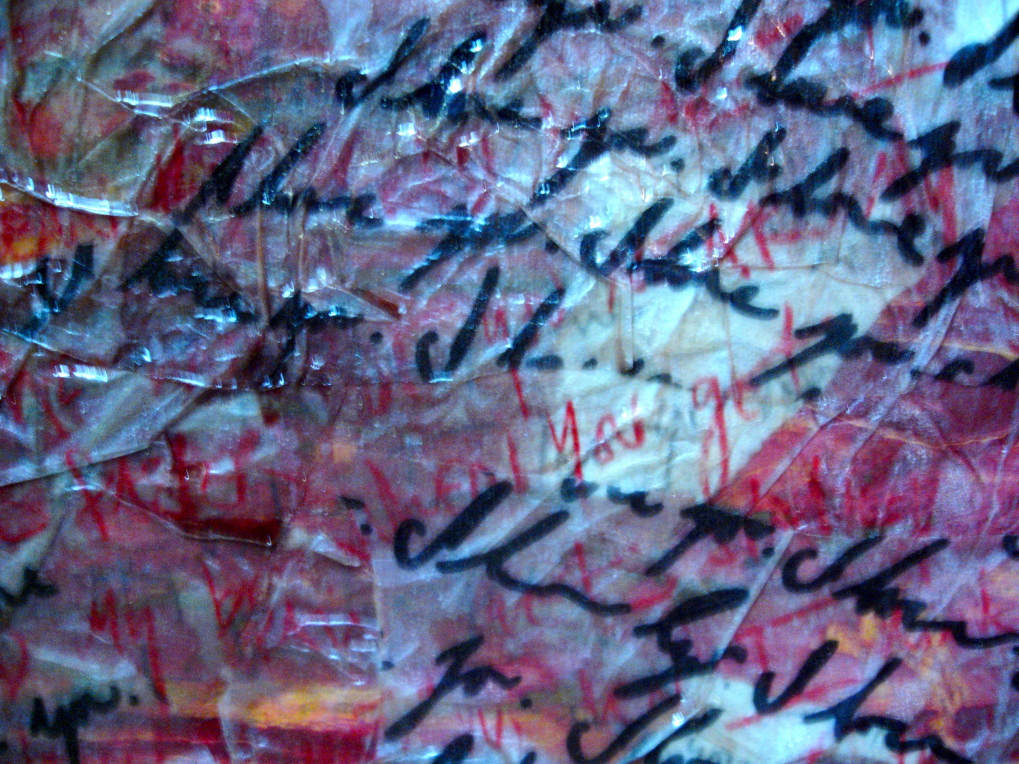 I Love You Abstract - #1 Detail