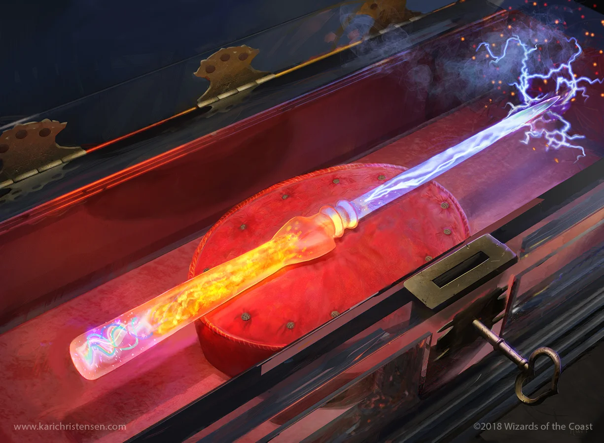 Chaos Wand, Magic: The Gathering