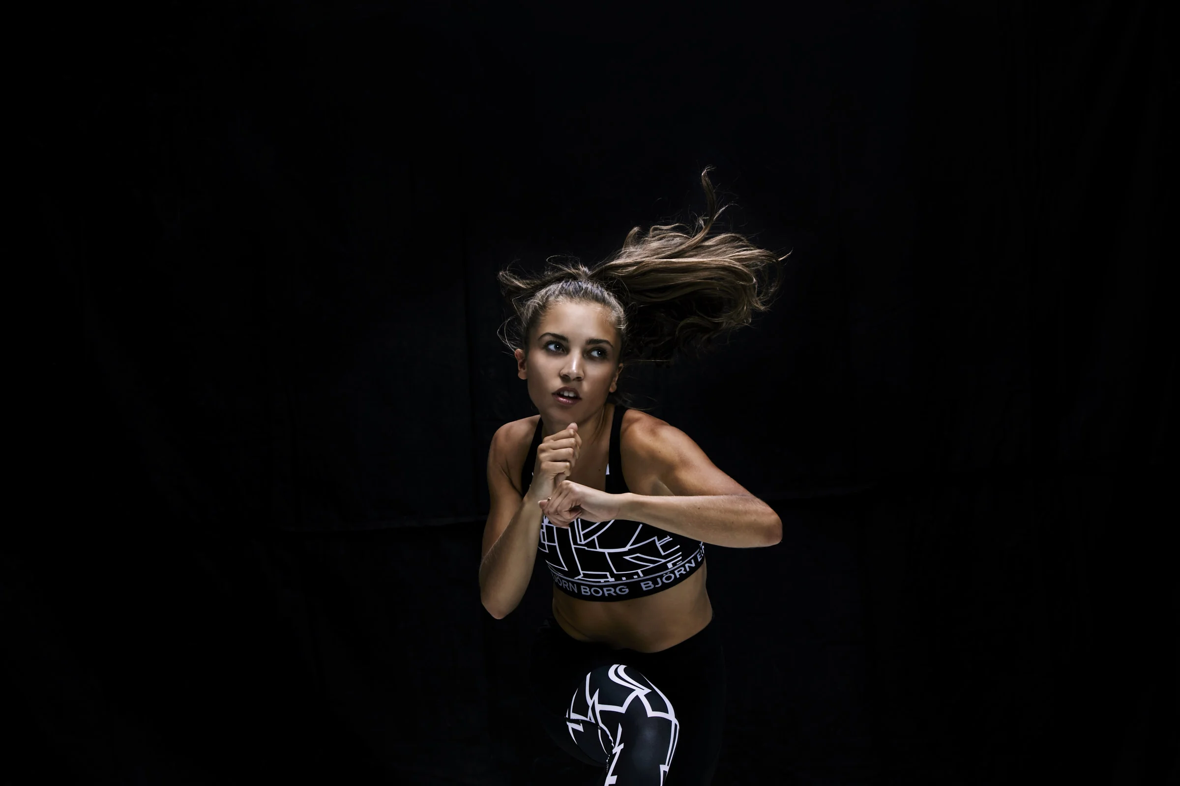 Sports photography in London Studio with Kirby Akindeinde