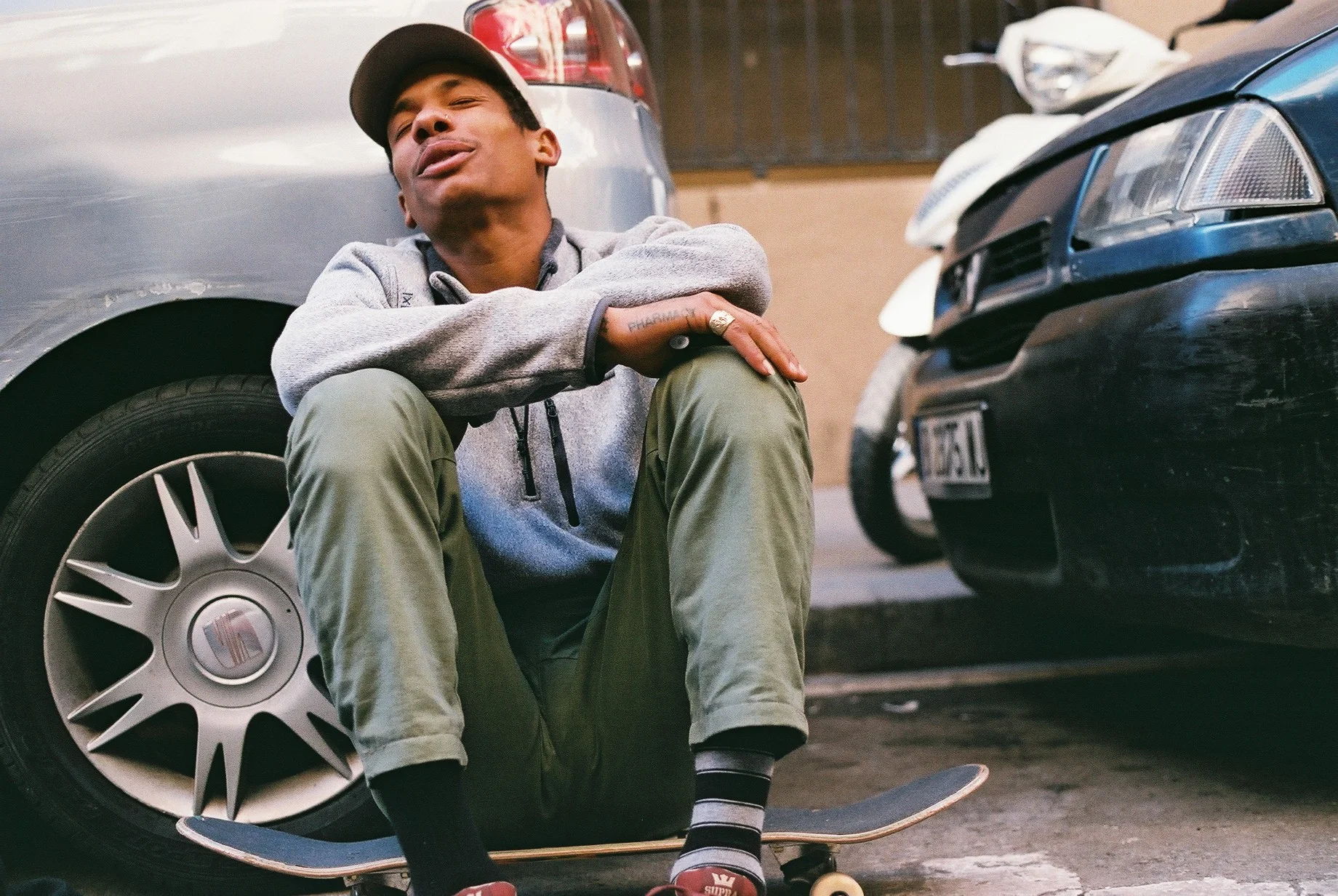 Boo Johnson skate athlete hypebeast supra