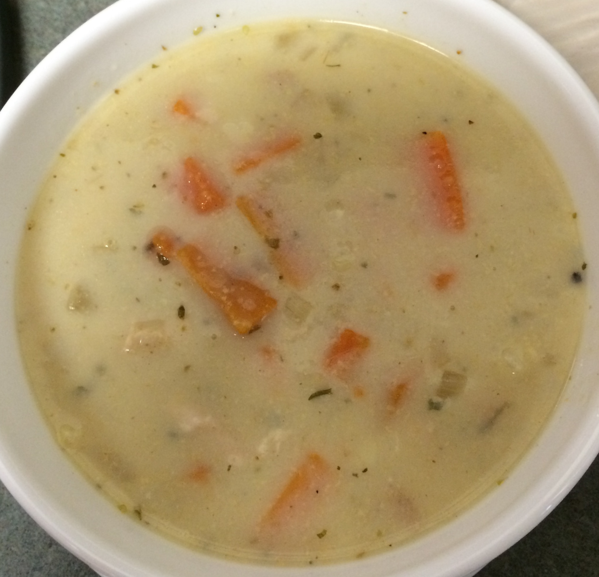 Chicken and Corn Chowder with Sweet Potatoes