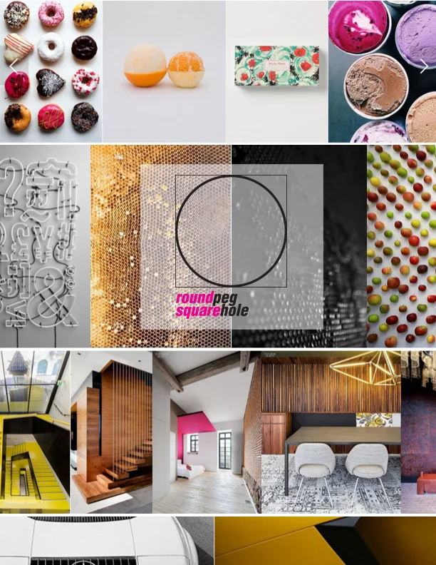 roundpeg in the squarehole. 