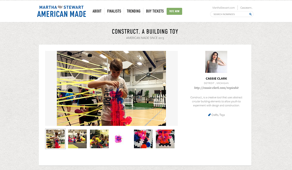 martha stewart nominee! 