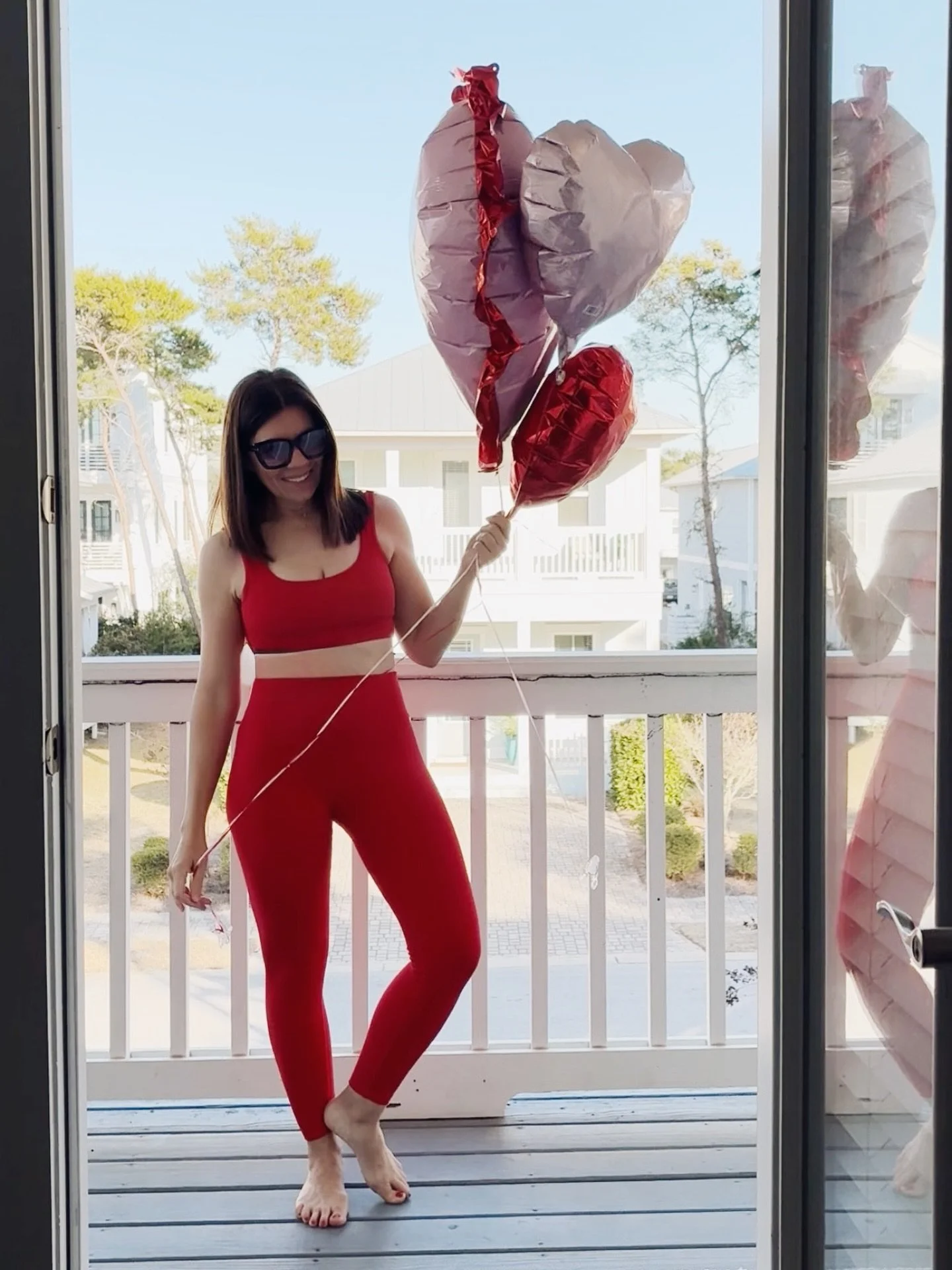 Valentine&rsquo;s is my Super Bowl and I&rsquo;m here to play full offense. 🏈❤️
Red on, heart open, love big. 😂 #superbowl #valentine #happyvalentine #instagood #bemyvalentine❤️