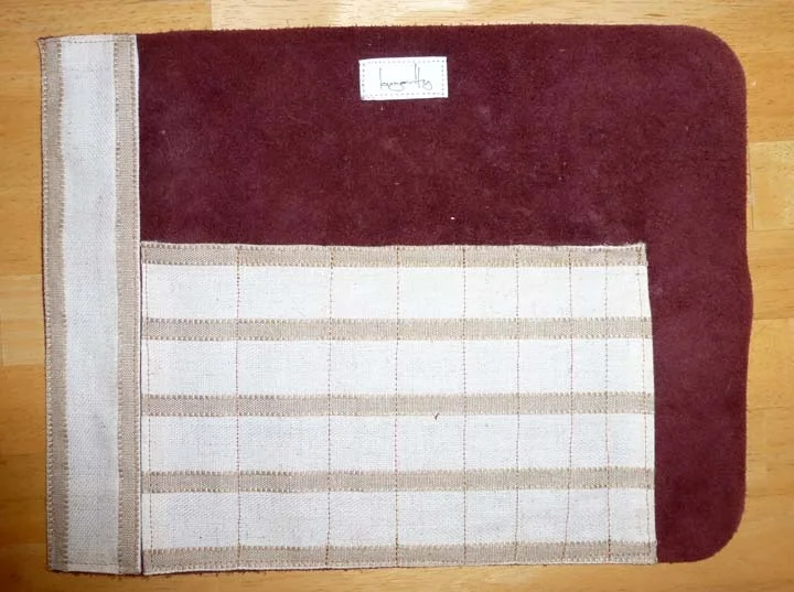 Make Up Brush Roll - Stripes