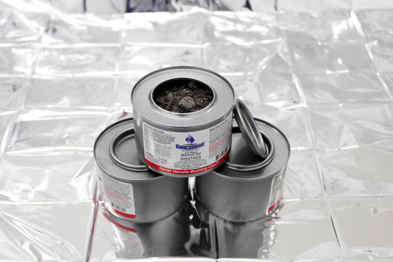 A limited set of 10 canned ashes are being sold for $40 each. All proceeds will be donated to the Bowery Mission.