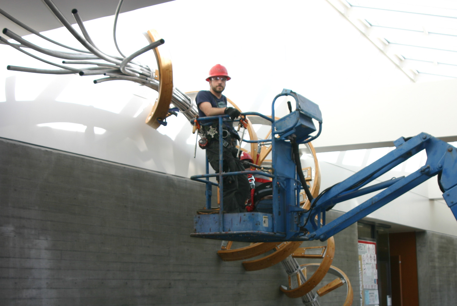 Lee Imonen, sculpture 'Source Series' entitled Pine Box. ​