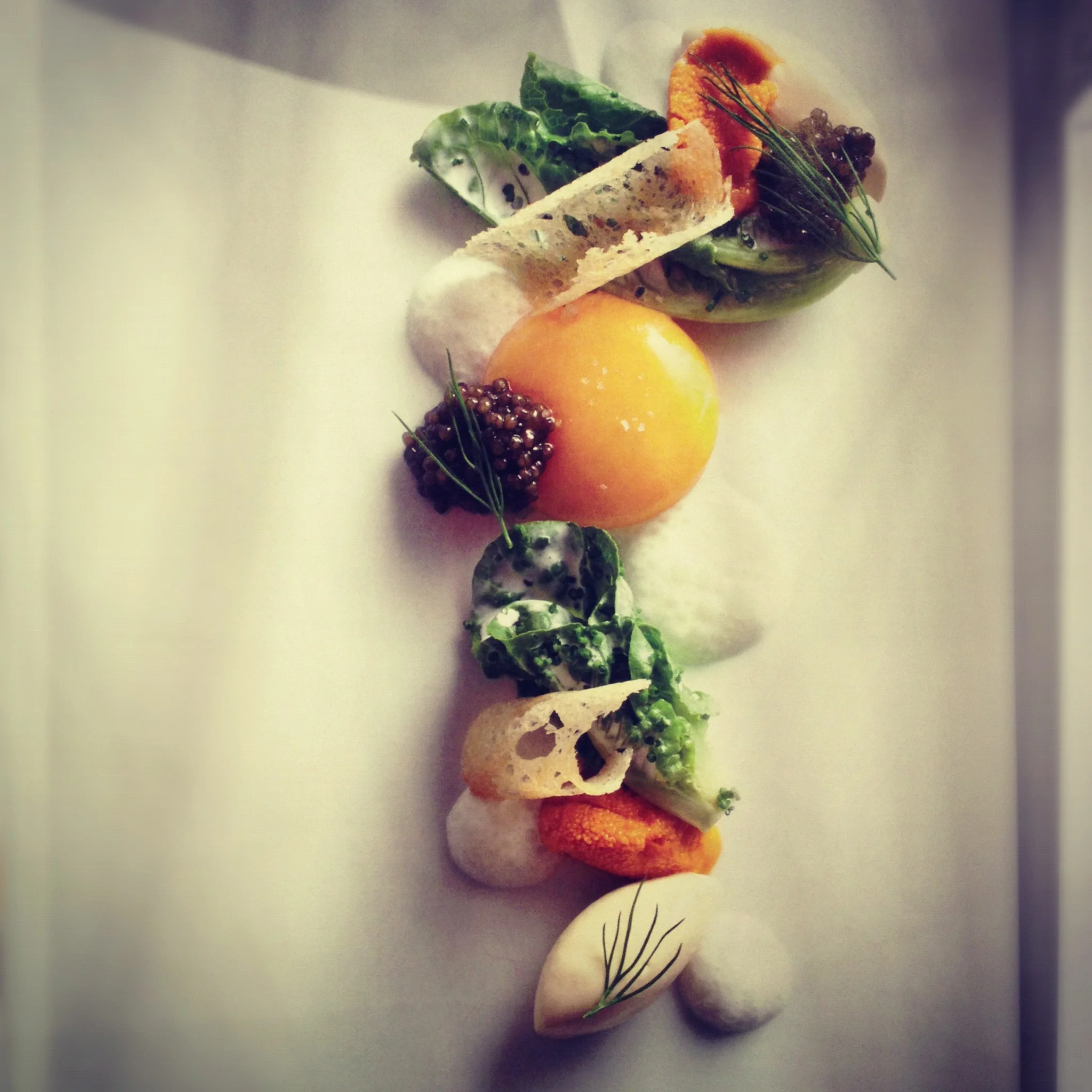 A page from Eleven Madison Park: The Cookbook