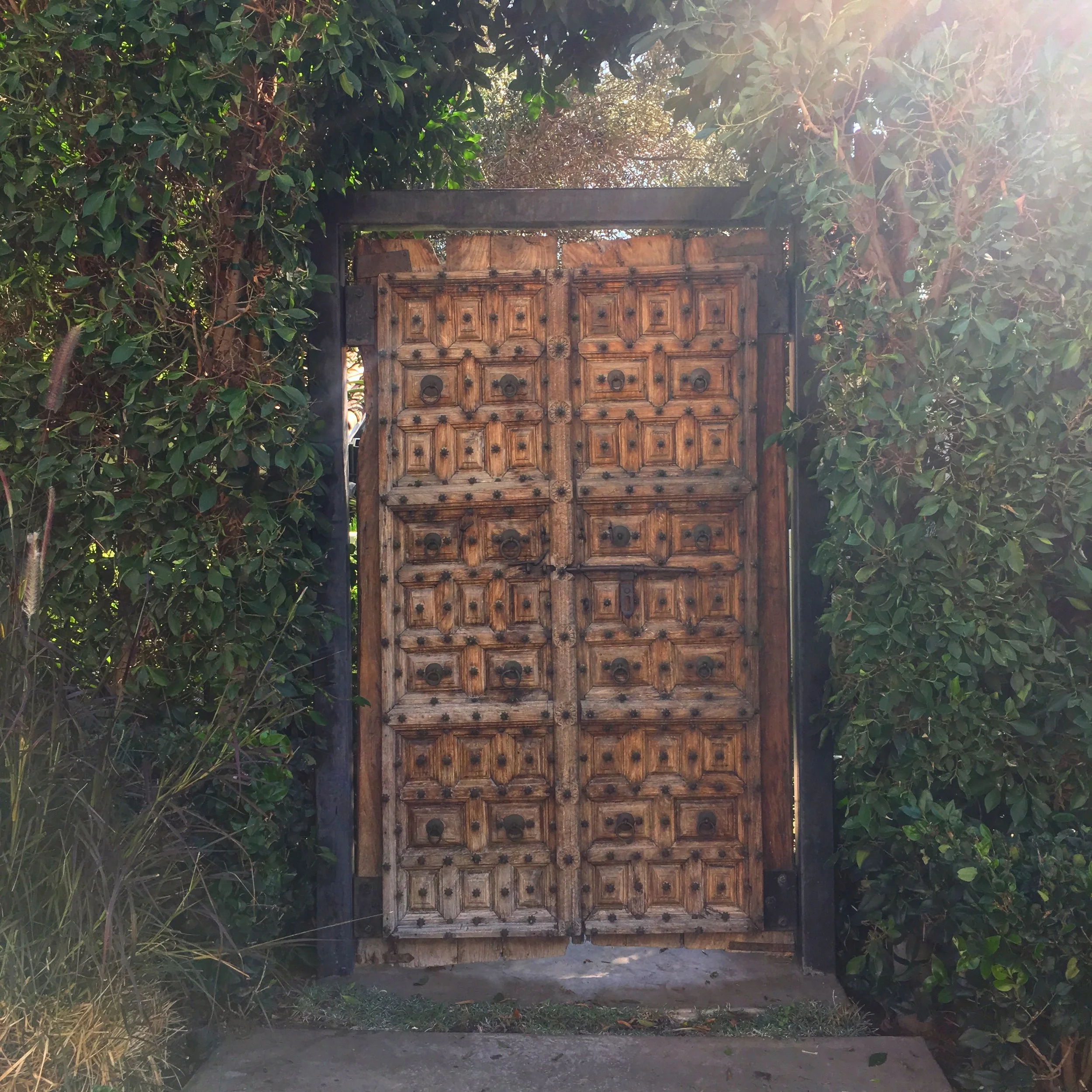 A door in West Hollywood