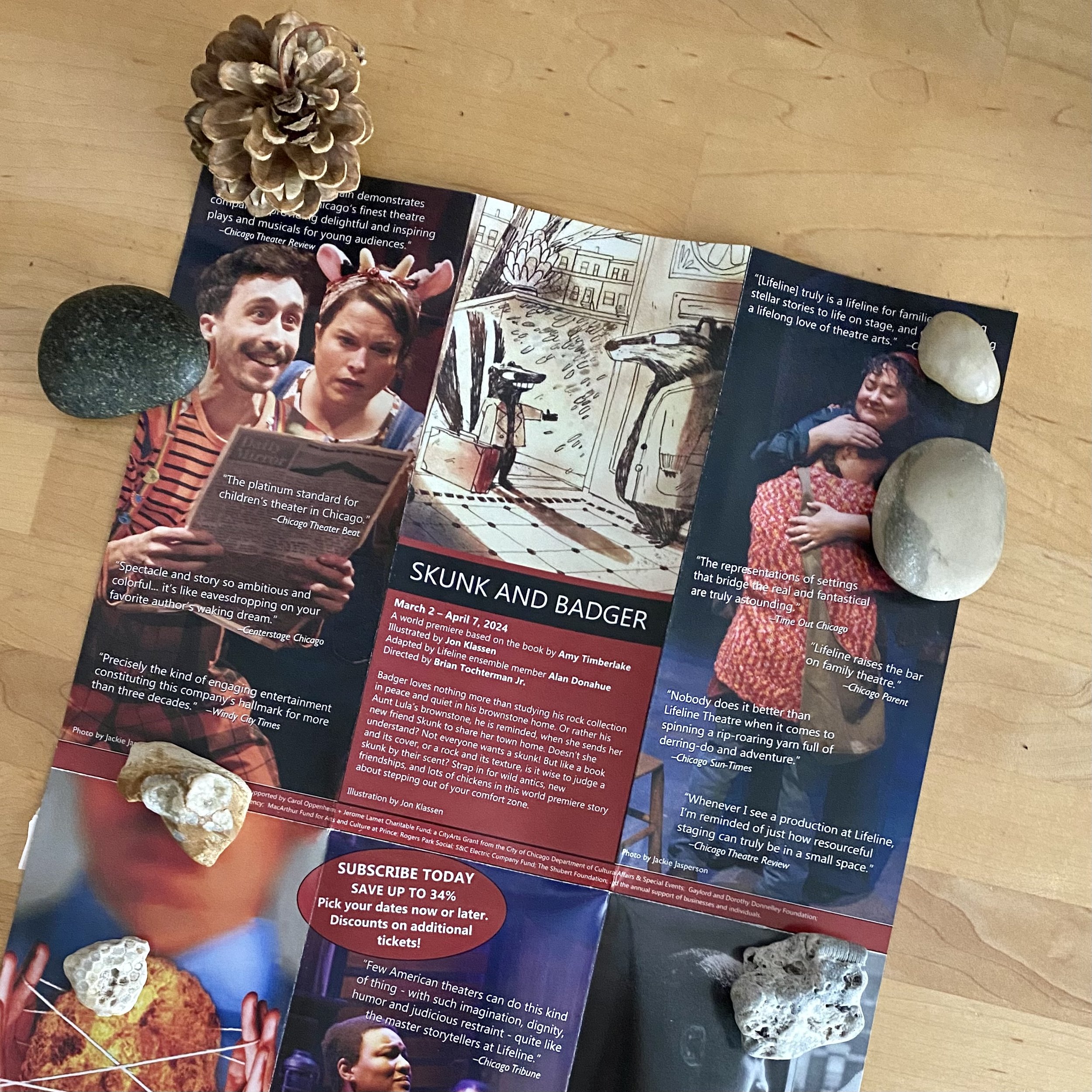 3.2.24 - 4.7.24 Lifeline Theatre's SKUNK AND BADGER! (Chicago)