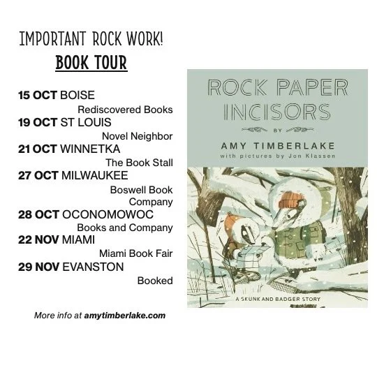 October 2025 The Book Tour begins!