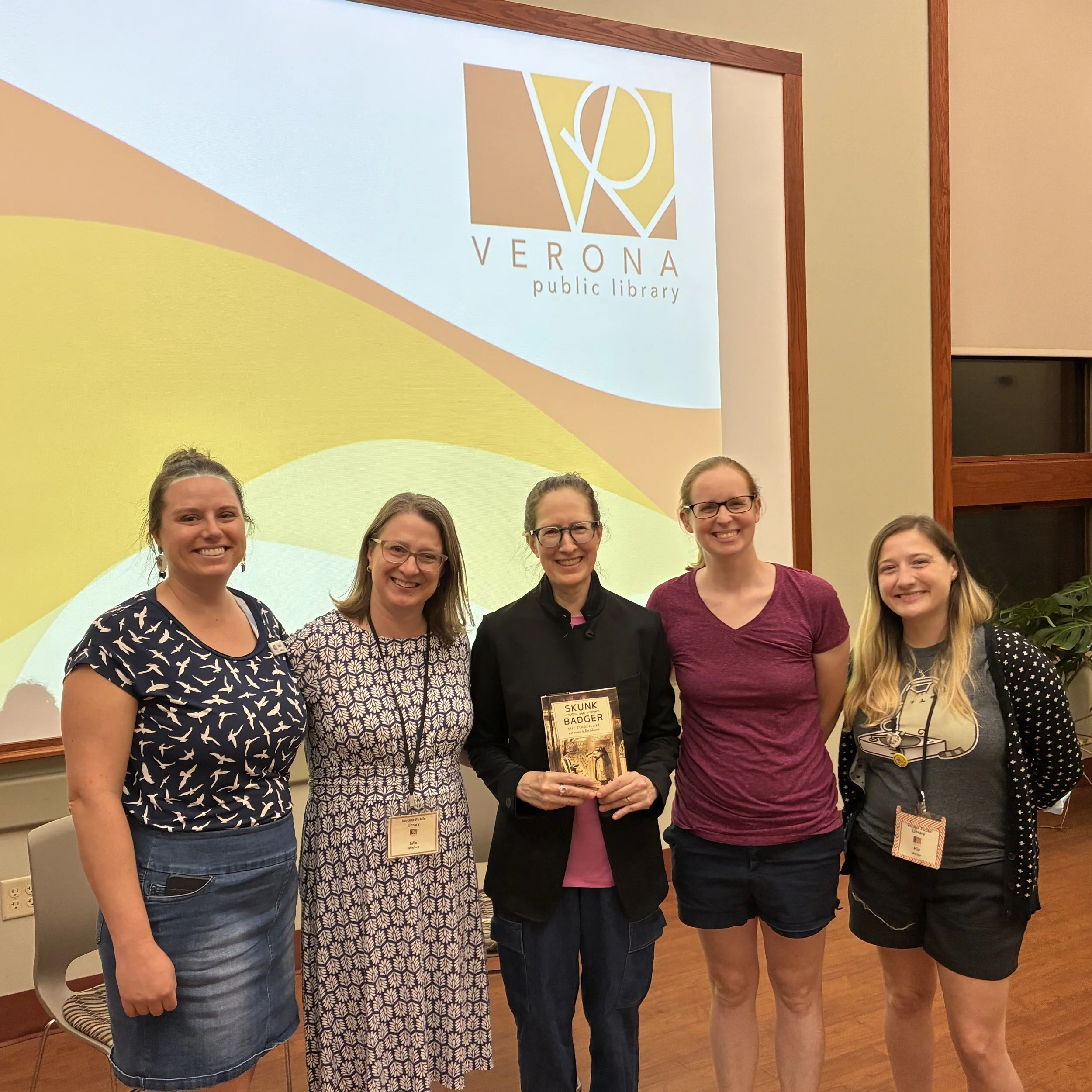 September 2025 Verona Public Library for a Big Read Event