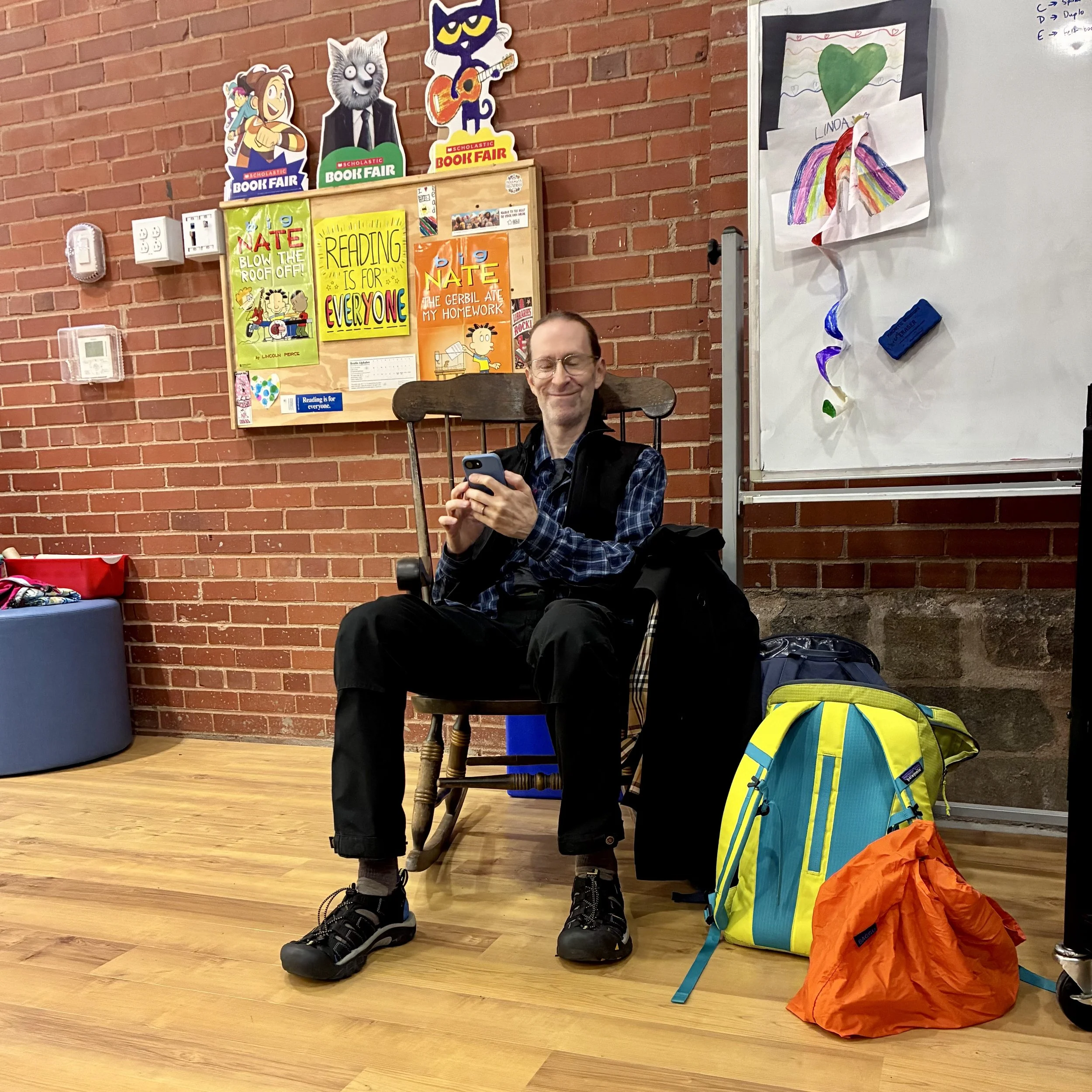 10/17/25 Phil in DC getting ready for a school visit 