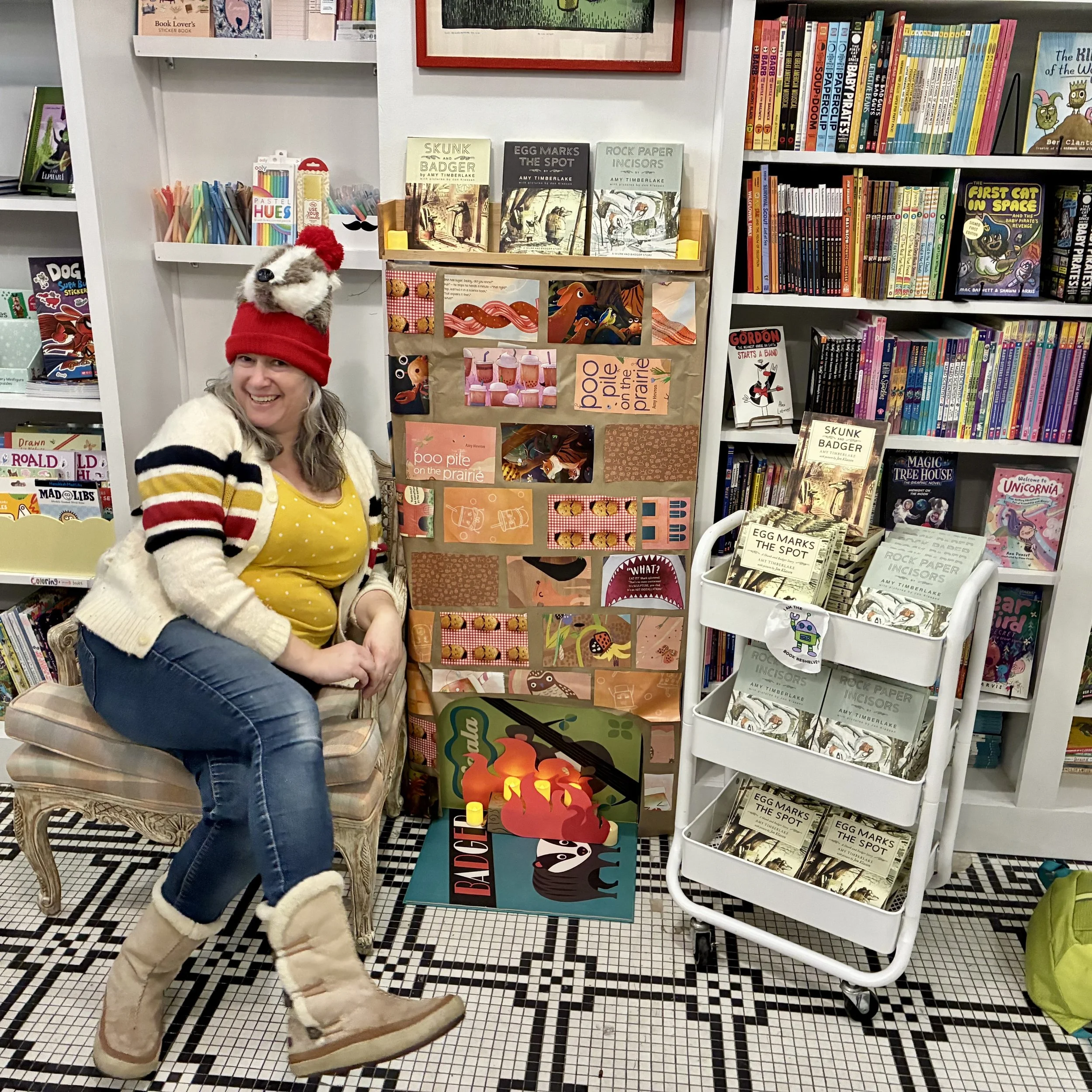 Nov 25 Booked Bookstore event in Evanston, Illinois. 