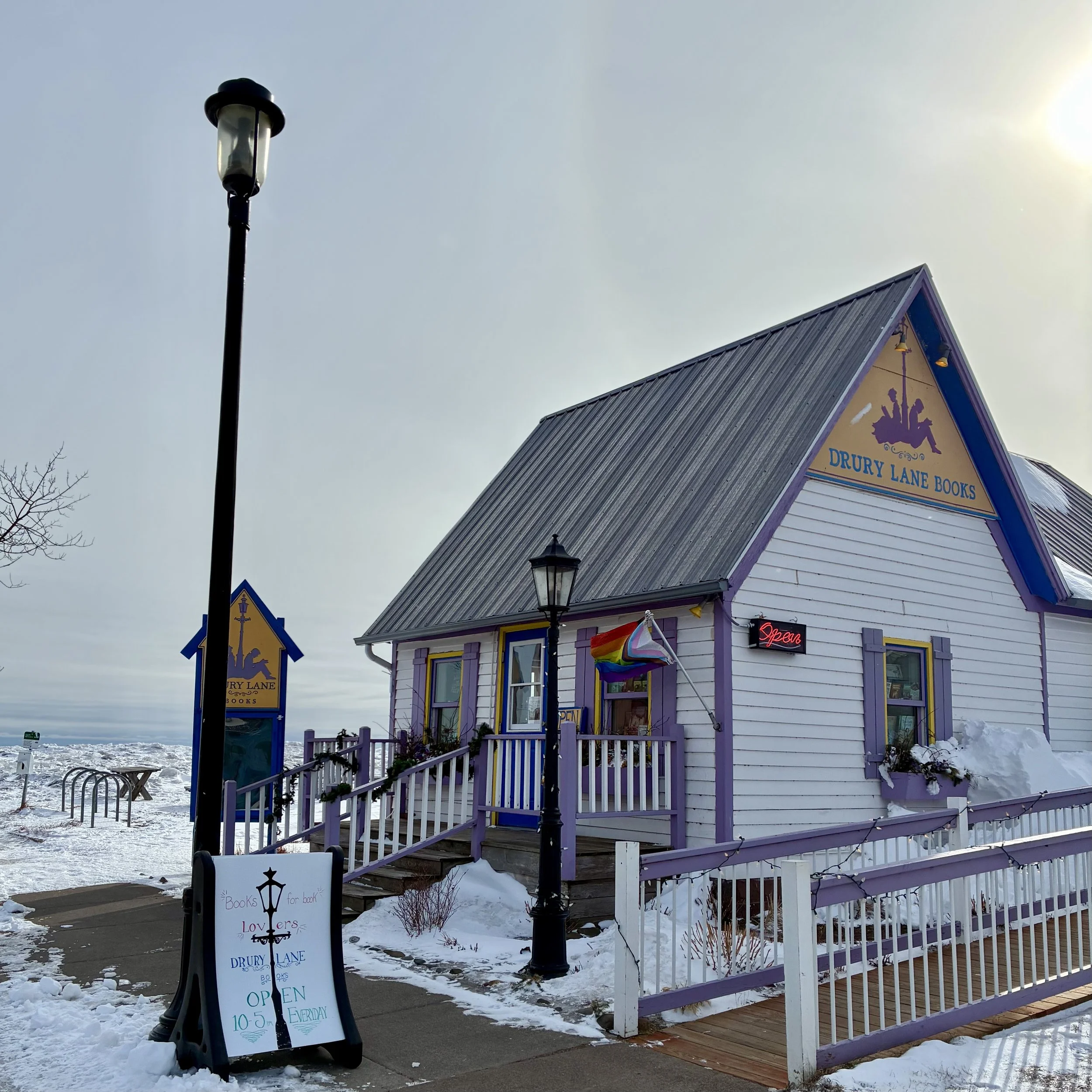 2/21/26 Drury Lane Bookshop in Grand Marais, Minnesota!