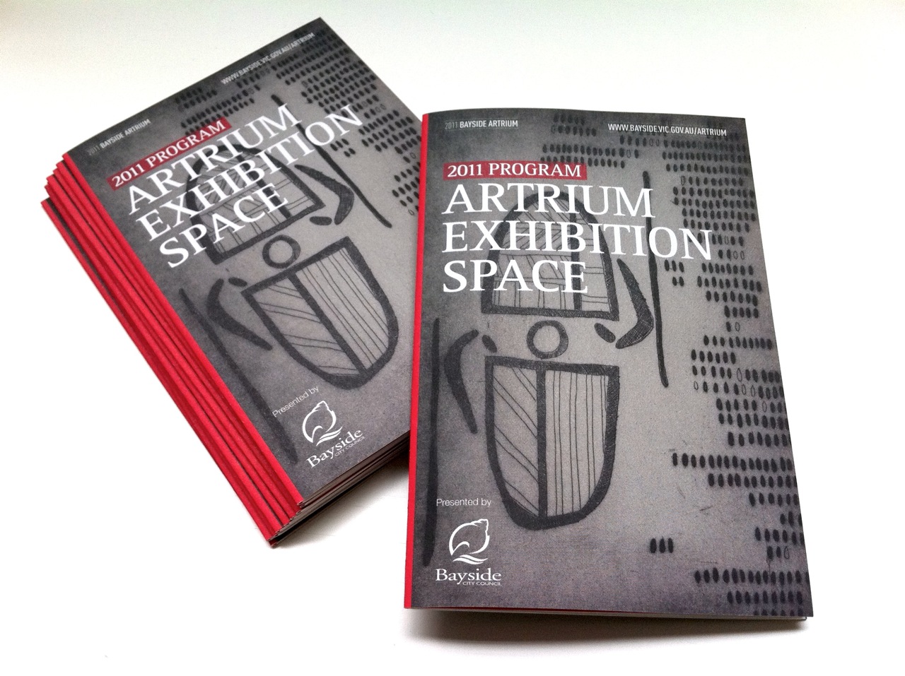 New work: Artrium Exhibition Program for Bayside City Council