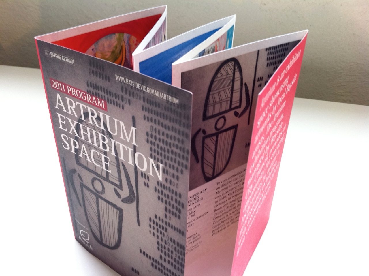 New work: Artrium Exhibition Program for Bayside City Council