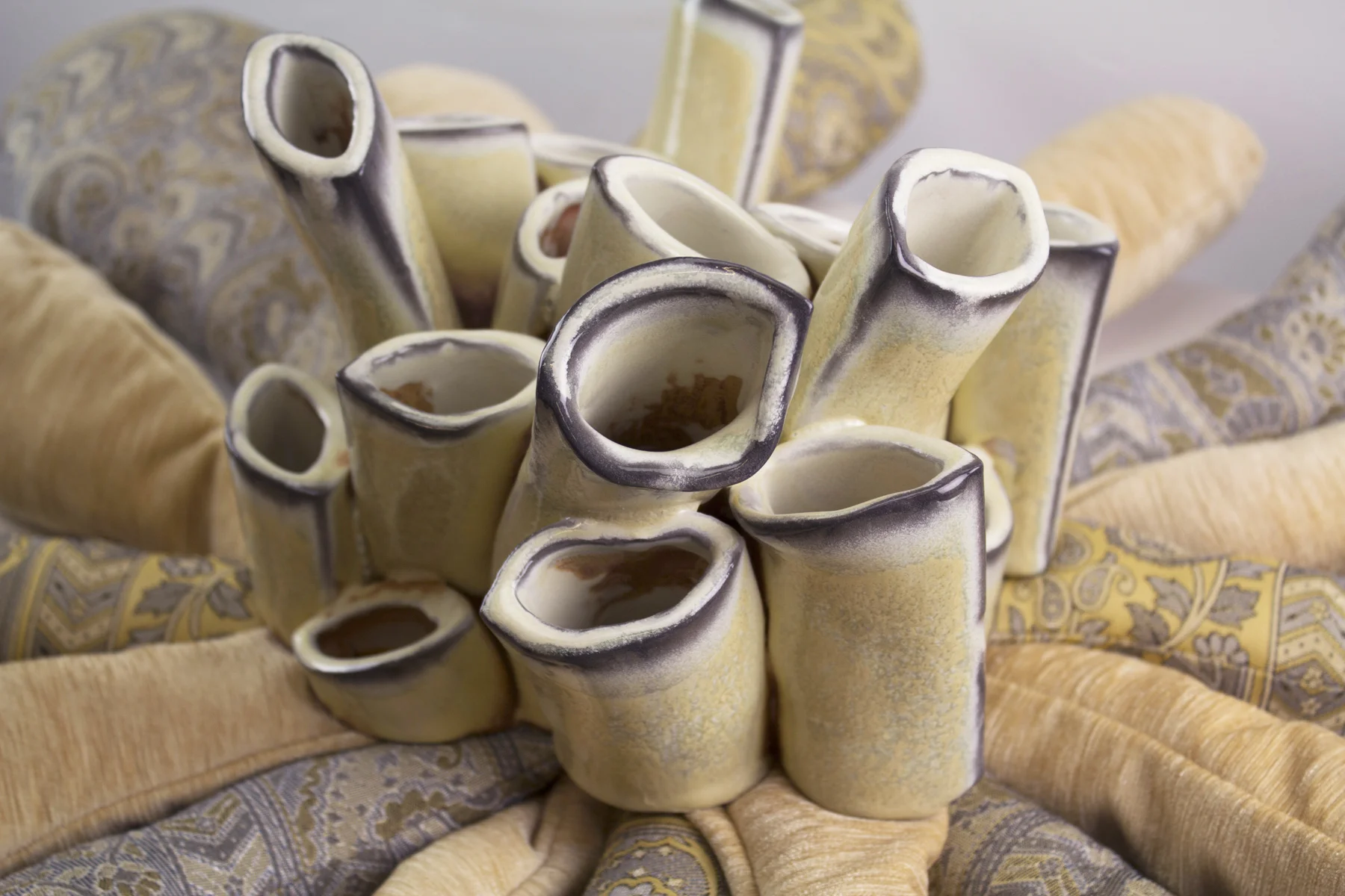 Yellow Salt Growth (detail), 2014