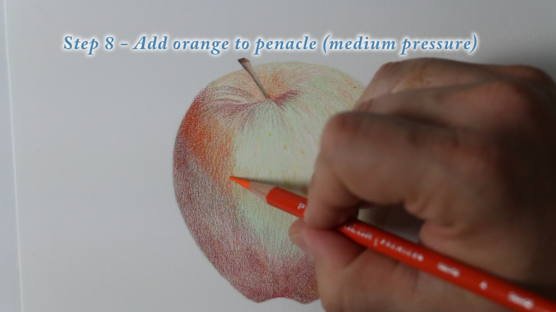 How to Draw an Apple Tutorial Step by Step - EasyDrawingTips
