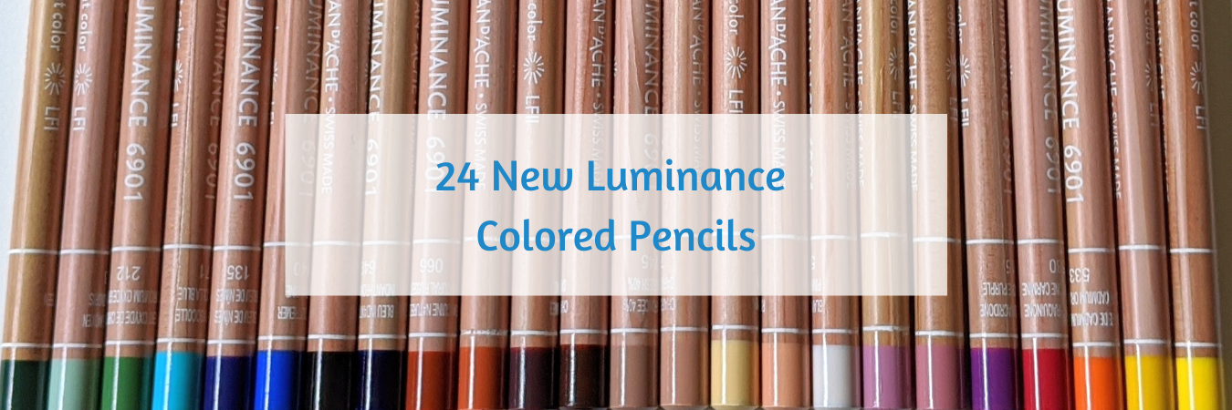 264 - 24 Brand New Luminance Colored Pencils — Sharpened Artist
