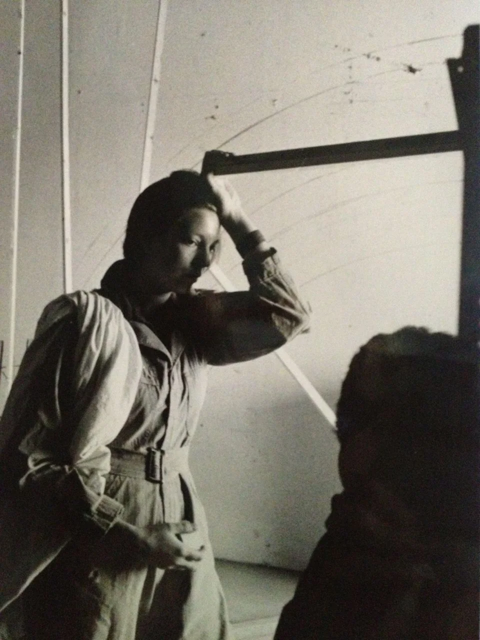 Not talking. In the good old days. When I was a sculptor.