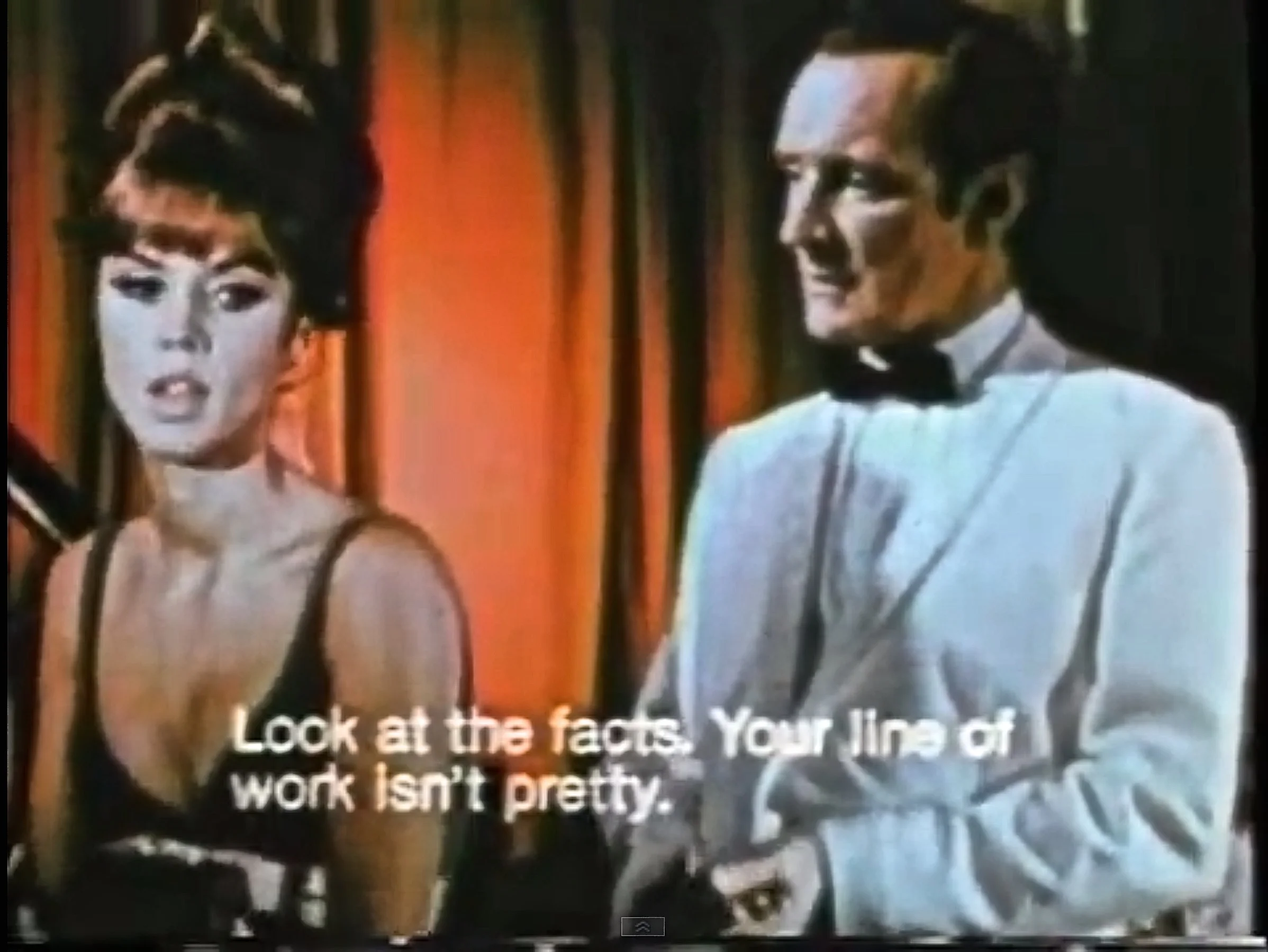 Louise Smells A Rat (1982) was made by duplicating a few shots from The Poppy Is Also a Flower starring Senta Berger and Trevor Howard and intercutting them with newsreel footage and a shot from Phil Silvers' Sergeant Bilko . Original subtitles and music by Johnny Ventura made it into a different story.